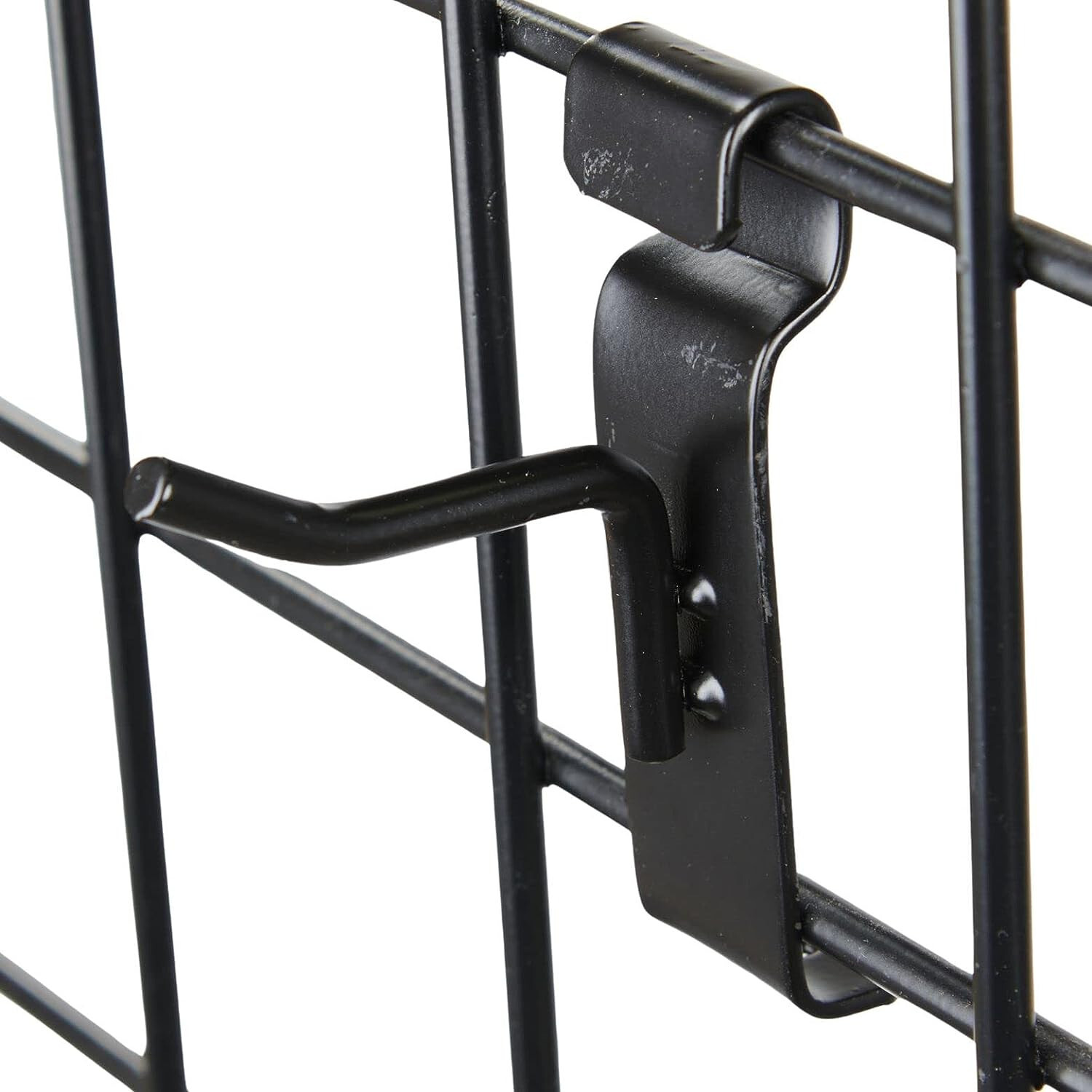 Gridwall Panel 2' x 5' Grid Wall Display Black Panel Steel Powder Coat