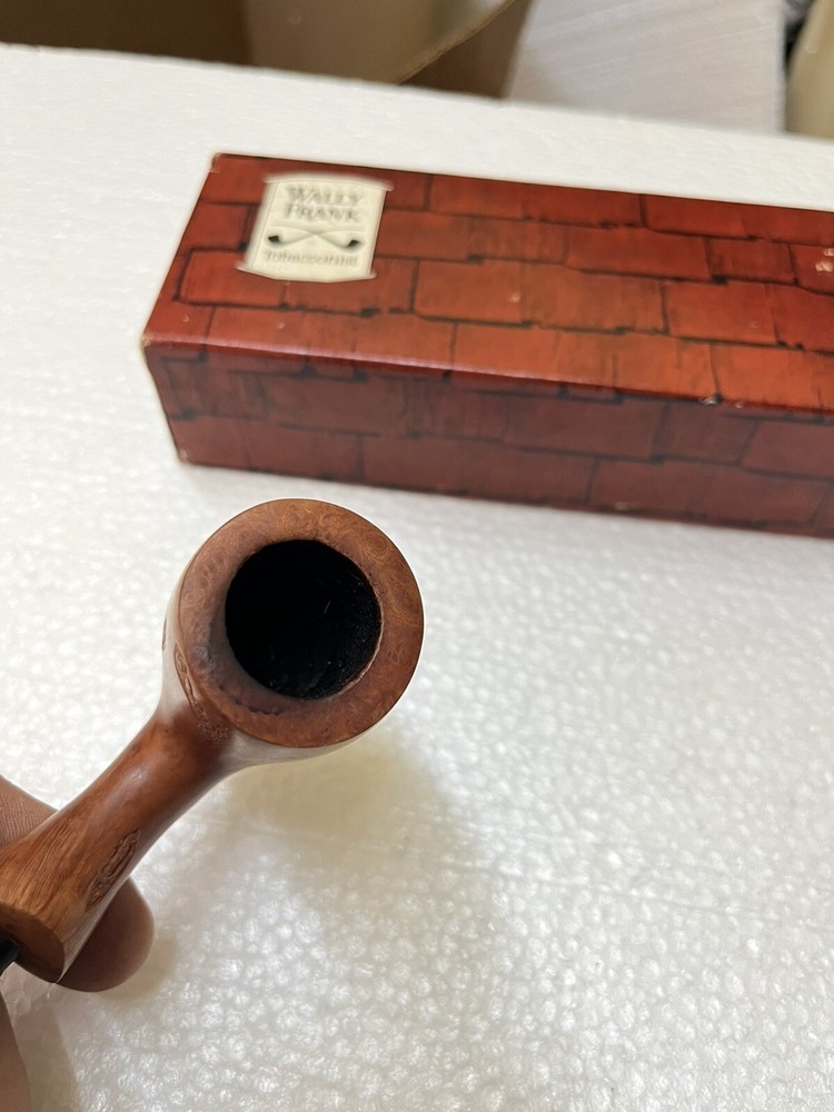 wally frank pipe in original box nice!