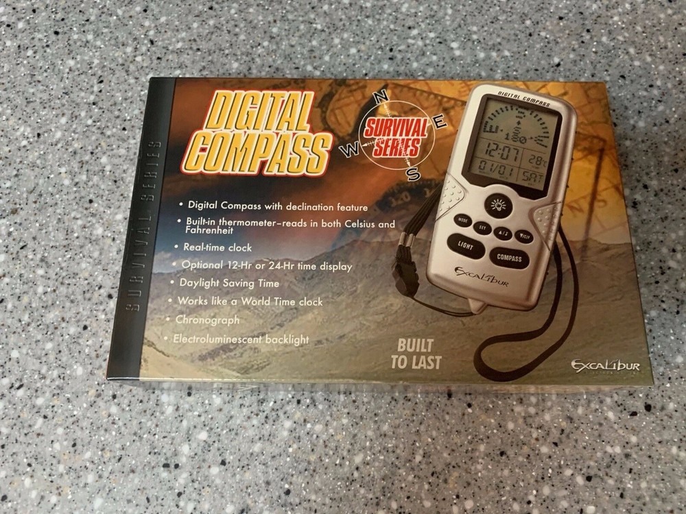 Digital Compass RVs Electronic hiking camping Emergency kits