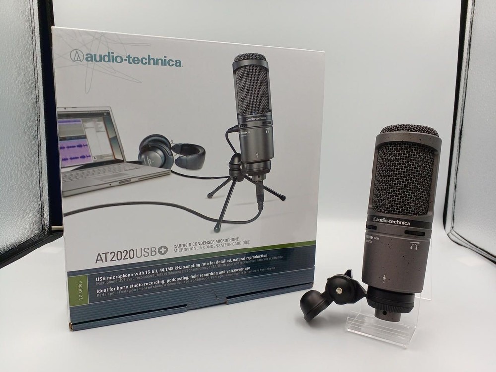 AUDIO-TECHNICA USB Microphone AT2020USB+ Used
