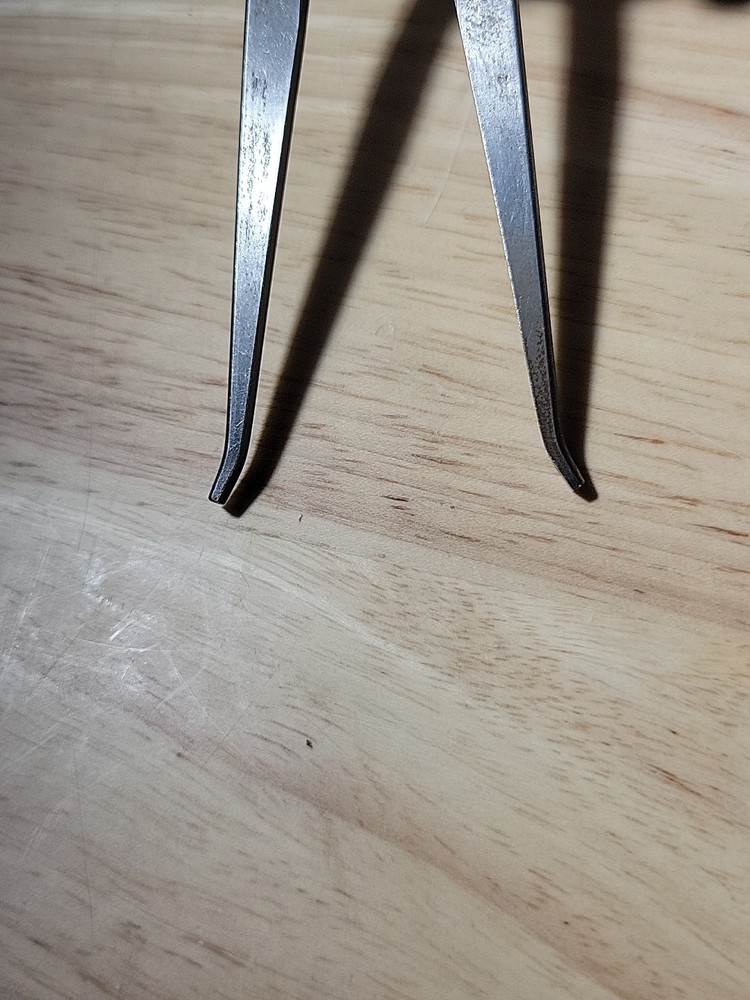 Union Tool Co Inside Caliper 5 inch Compass Machinist Drafting Tool Flat Leg