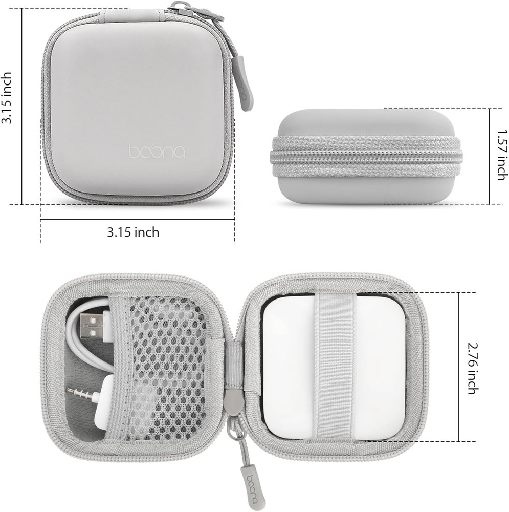 Card Reader Case for Square Contactless & Chip Reader 1st/2nd Gen Hard Bag Grey
