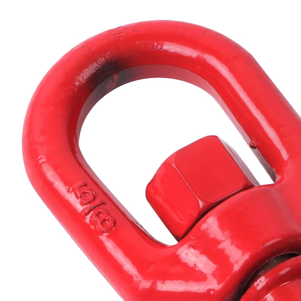 3 Ton 5/8" Locking Swivel Hook Grade 80 Lifting Hook Rigging with Latch