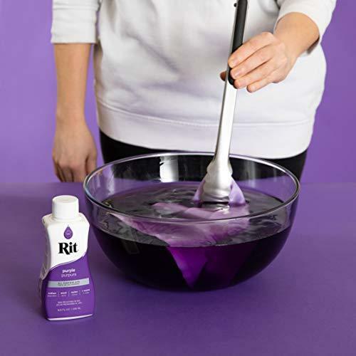 Rit Purpose Liquid Dye, 1-Pack, Purple, 8 Fl Oz