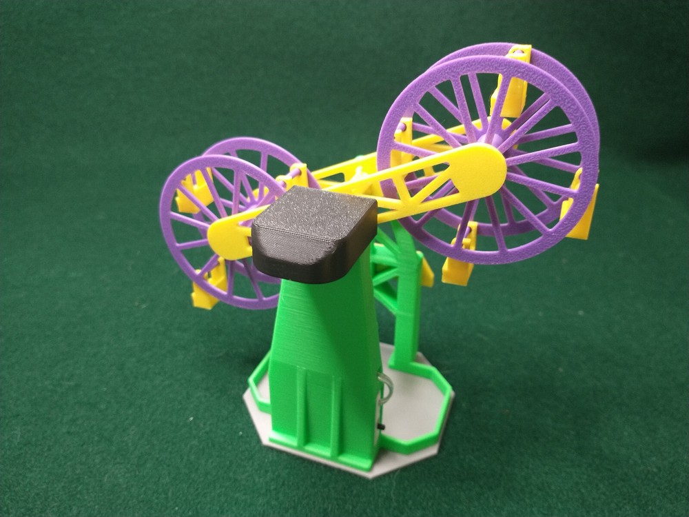 Skywheel Model Ride - N Scale - Motorized
