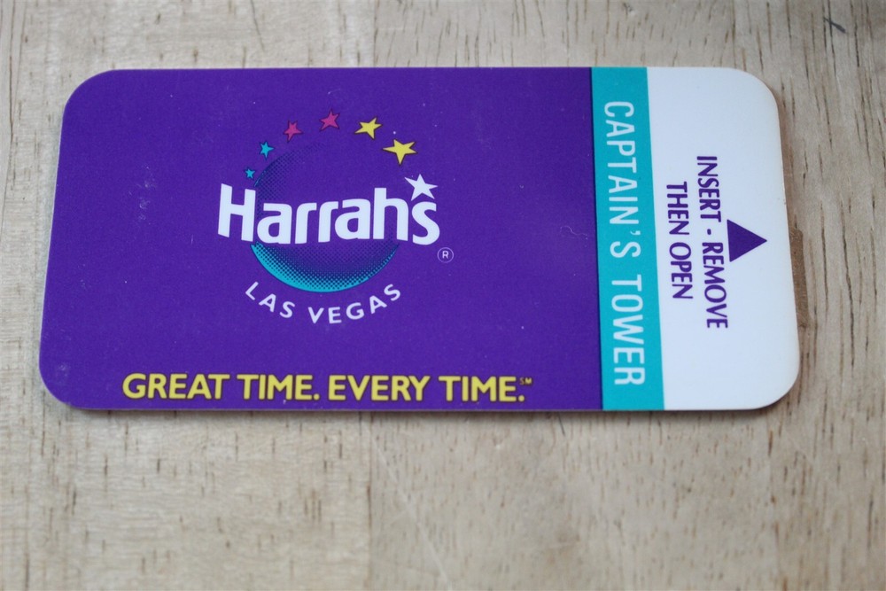 HARRAH'S LAS VEGAS CAPTAIN'S TOWER ROOM KEY -