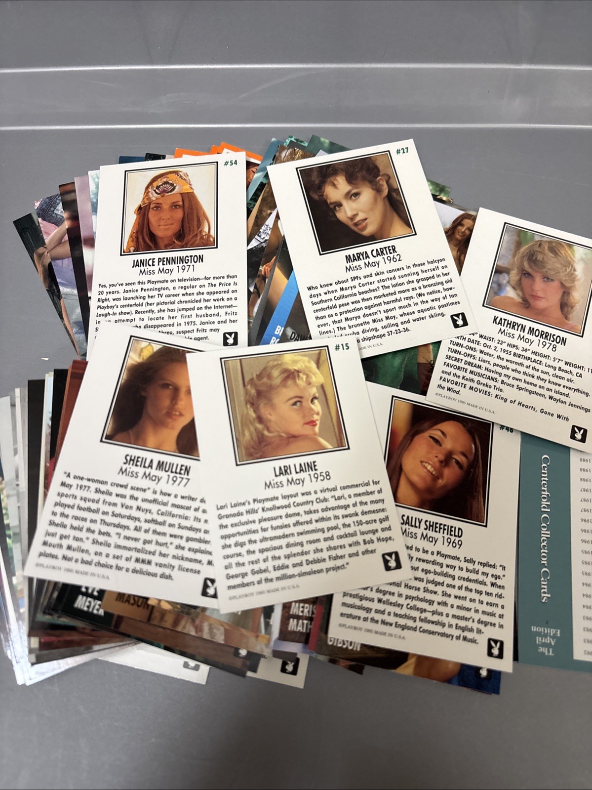 Playboy Collector Cards Playmates Mixed Lot Of 110