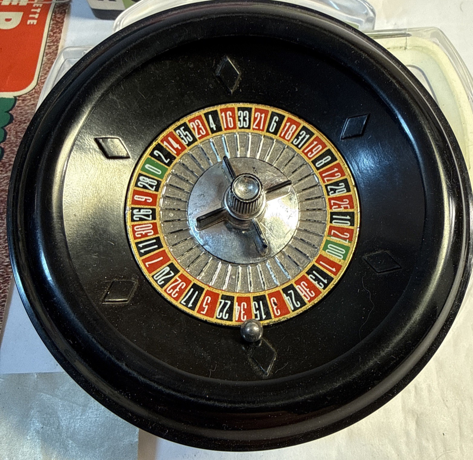 VINTAGE - E.S. Lowe Real Roulette Game in Original Packaging - 7 DAY SALE