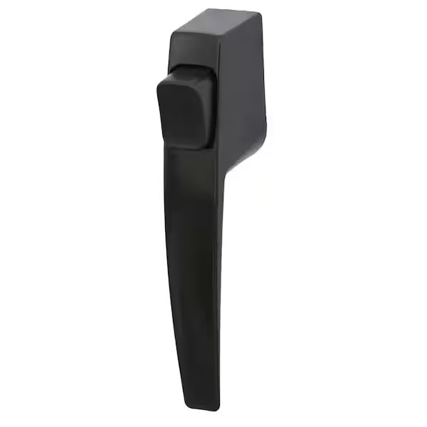 Push Button Screen or Storm Door Latch, Black
