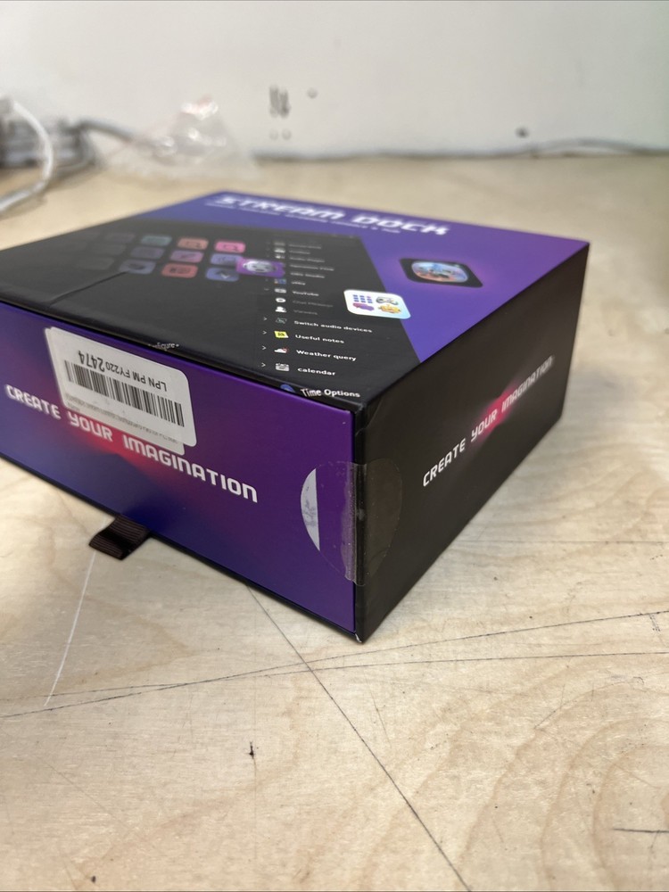 Stream Dock Streaming Console & Hub Customizable New