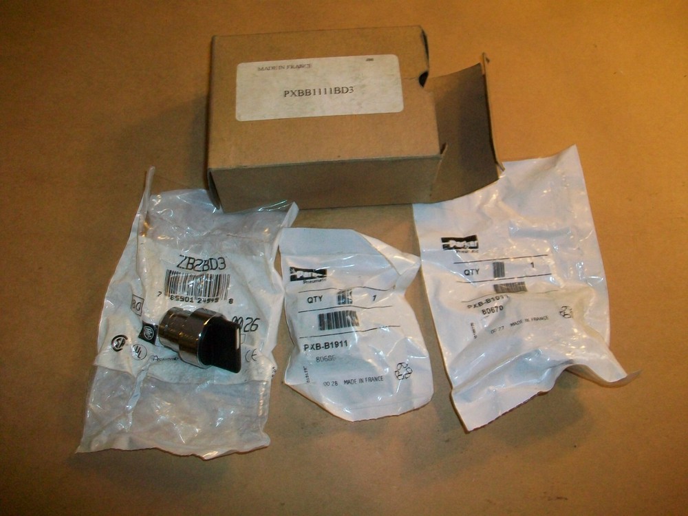 Parker / Telemecanique Selector Switch Kit PXBB1111BD3