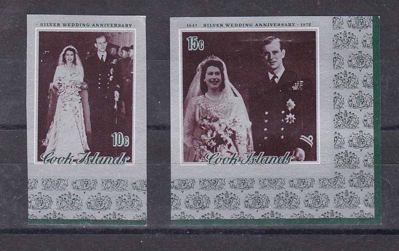1972 SG 413,415,imperf,MNH           e436