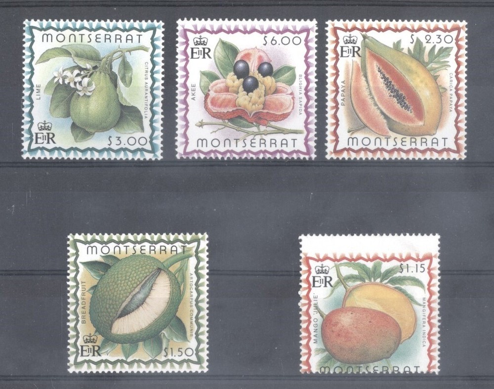 (705819) Fruits, Montserrat - includes one ERROR -