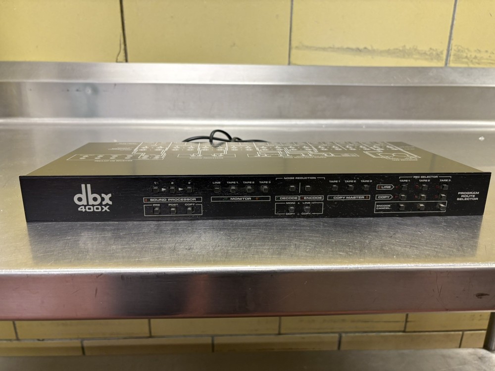 DBX 400X ACTIVE PROGRAM ROUTE SELECTOR NICE VERY CLEAN FULLY FUNCTIONAL