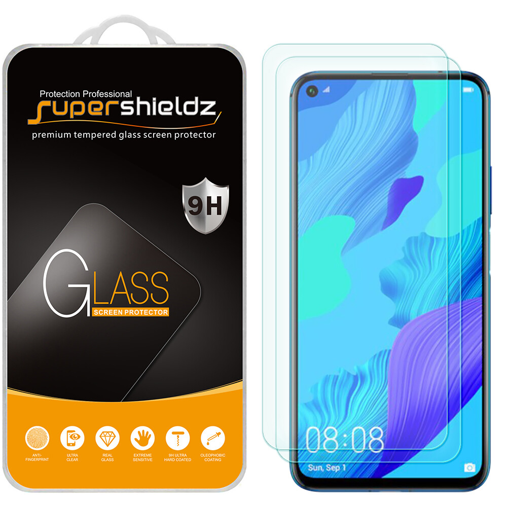 [2-Pack] Supershieldz Tempered Glass Screen Protector for Huawei Nova 5T