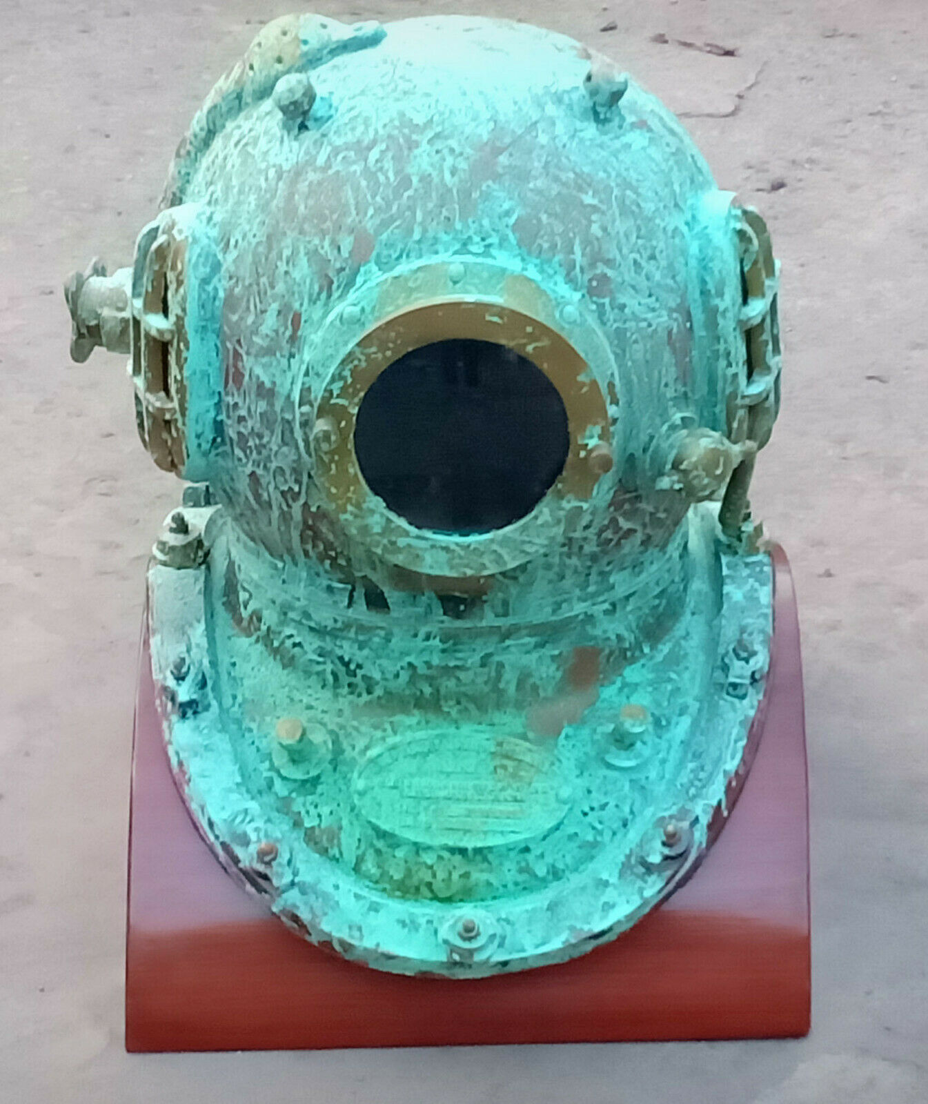 Antique Rare Diving Divers Helmet Mark V US Navy Marine Deep Sea Divers Helmet