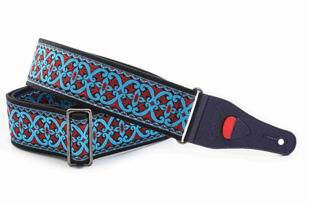 RightOn! Fillmore Blue Guitar Strap
