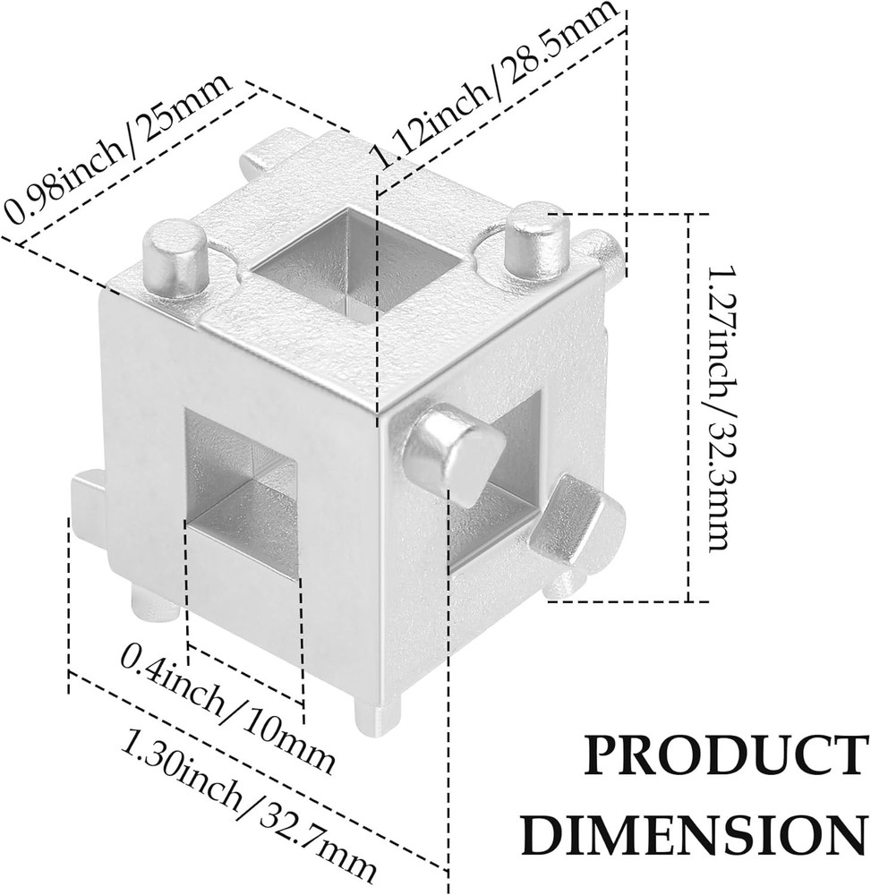 Brake Piston Tool Caliper Compression Cube