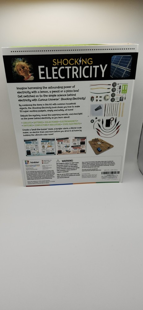 Kids Shocking Electricity Science Kit - 50 Science Experiments