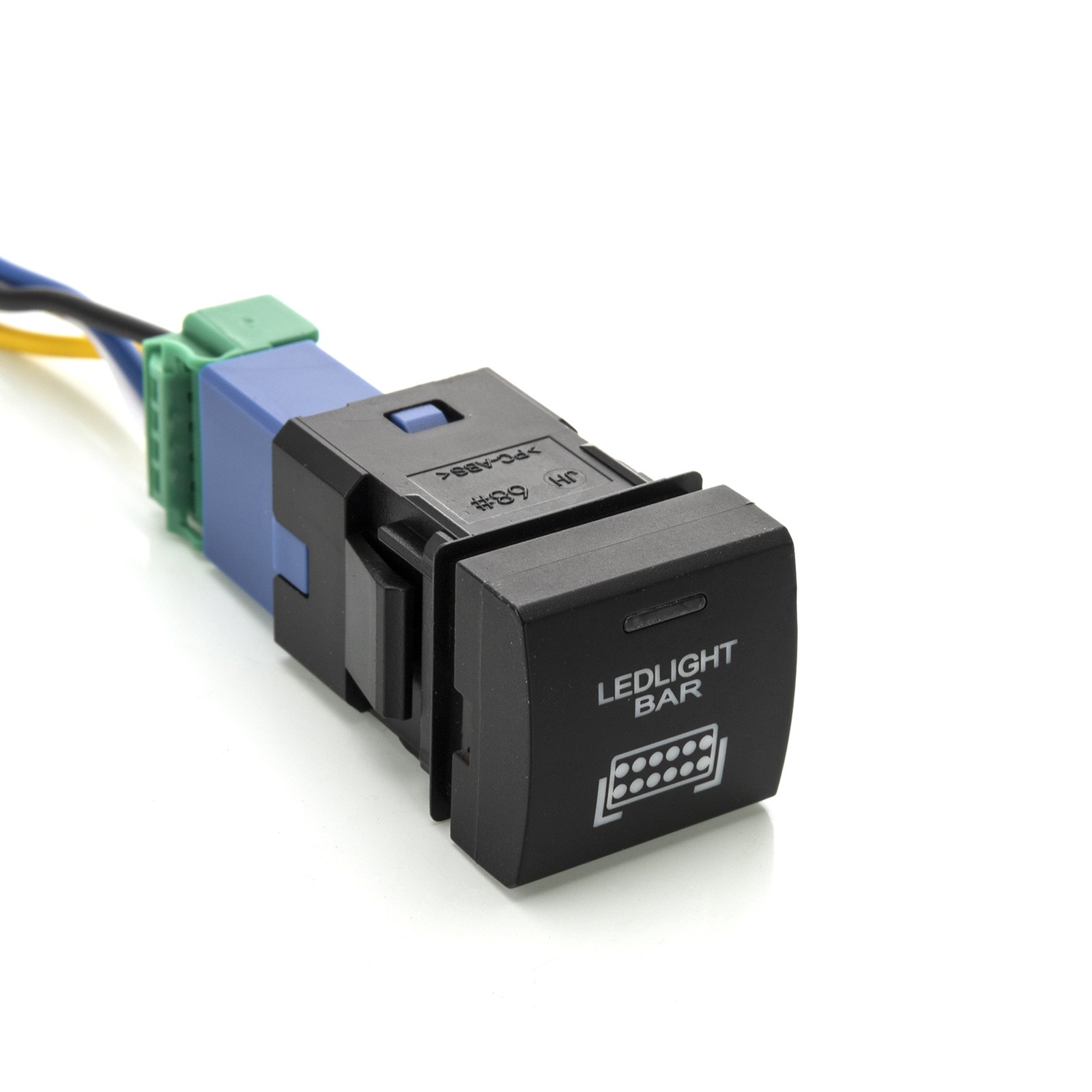 LED Light Bar Wiring Harness Push Switch Button Kit For Tundra 22 23 24 25 26