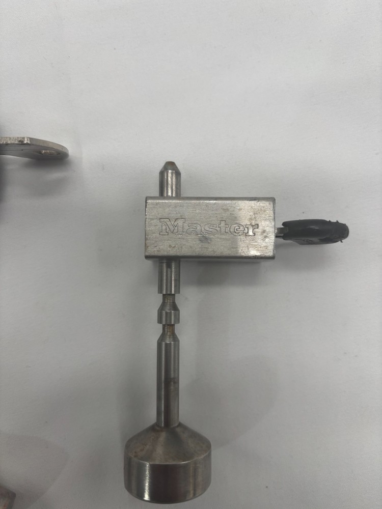 master lock trailer lock set.... Receiver Lock & Trailer coupler lock -