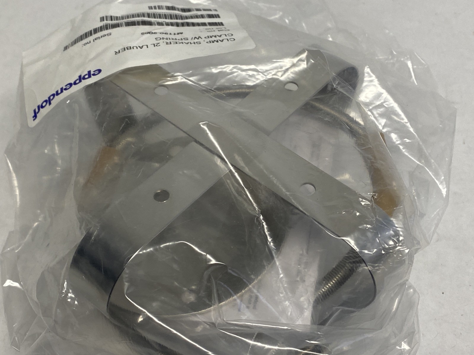 New EPPENDORF 2000mL Erlenmeyer Lauber Clamp Spring Retainer M1190-9005