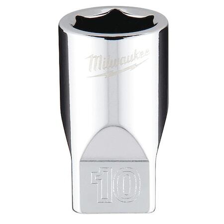 Milwaukee Tool 45-34-9036 1/4 In. Drive 10Mm Metric 6-Point Socket With Four