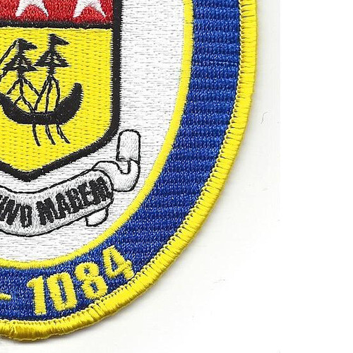 USS Mc Candless DE-1084 Destroyer Escort Ship Patch