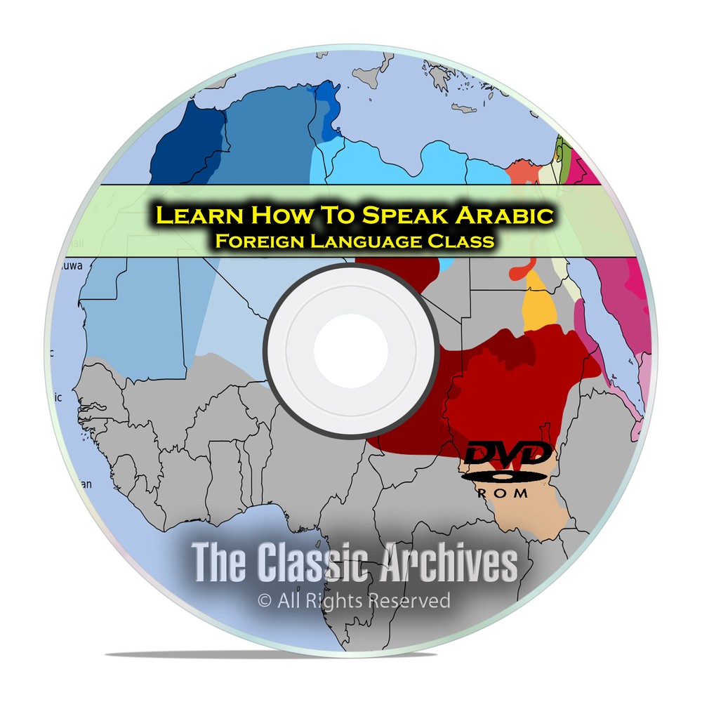 Learn How To Speak Arabic, Fast & Easy Foreign Language Training Course, DVD D84