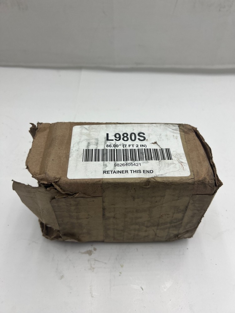 L980S Keyed Removable Mullion Material 86" (7 ft 2 in) Gray