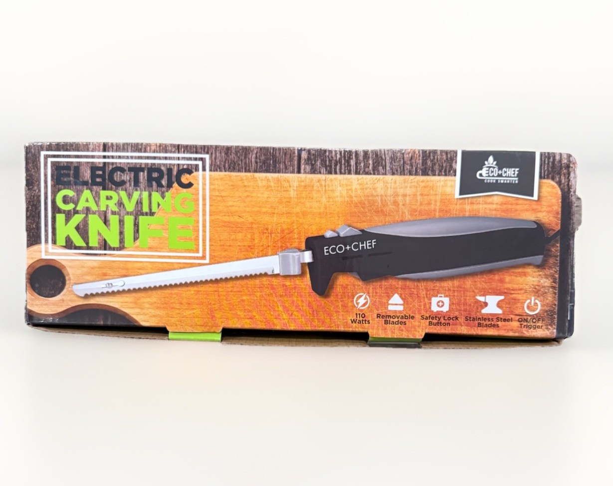 Eco+Chef Electric Carving Knife Cook Smarter New in Box