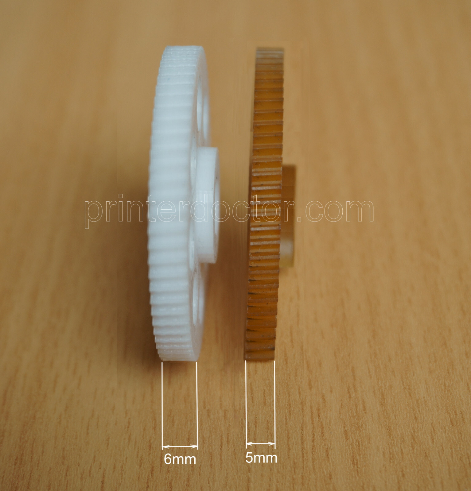 Improved Nylon replacement gear for Hunt Boston model 18 pencil sharpener 296A