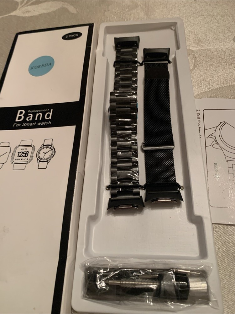 KOREDA SMART WATCH BAND (2 PC SET)