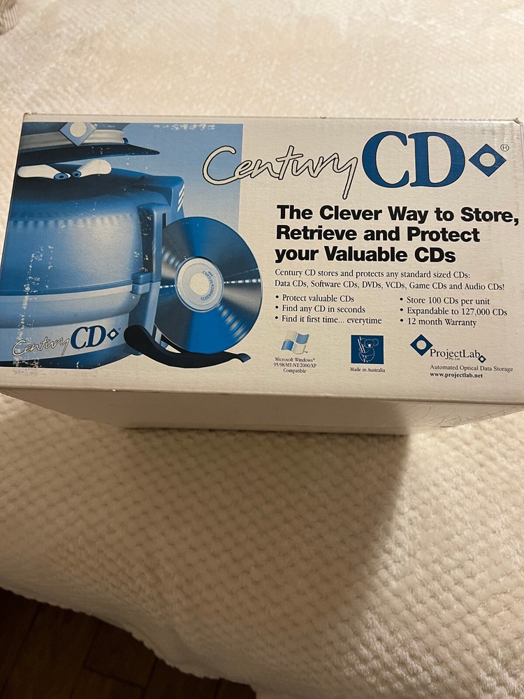 Digipower Solutions CENTURION CD STORES 100 DISCS. NIB