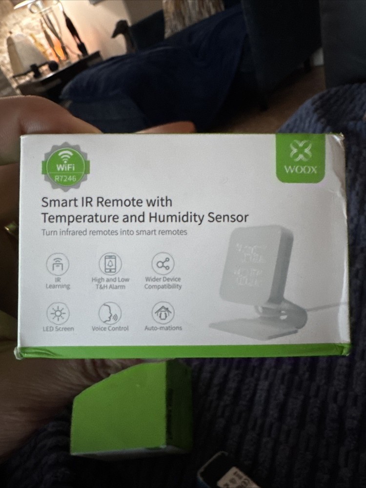 WOOX Smart Air Conditioner Controller, WiFi IR Remote Control for Mini Split OB