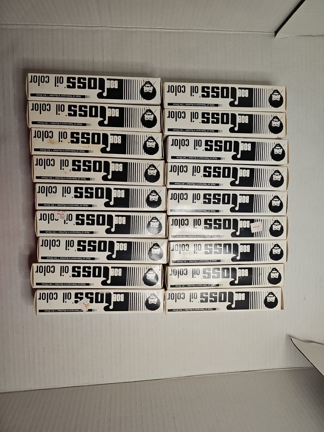 Lot Of 20 Bob Ross Oil Paint 5oz, 2 1.25oz, 2 Oil Paint 7/14oz, & More (NOS)