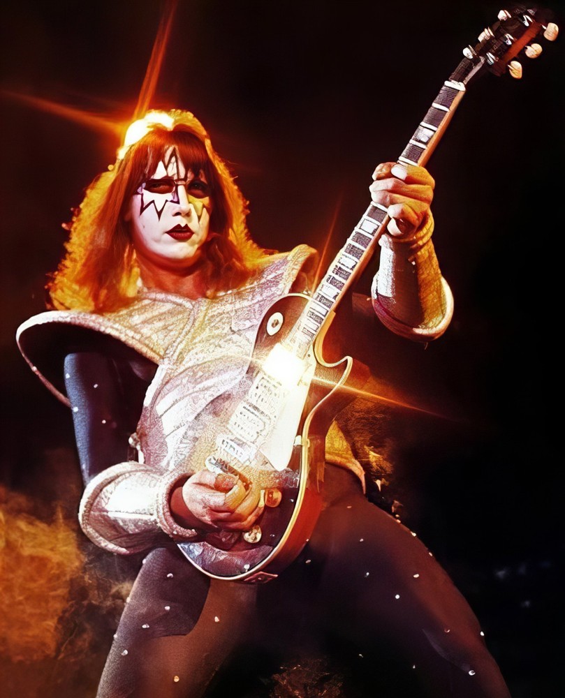 Ace Frehley  KISS  8x10   11x14  Reprint