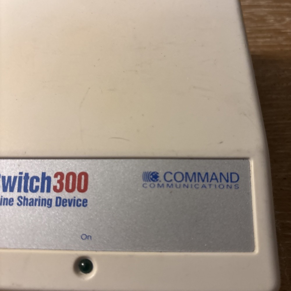 Command Communications ComSwitch 300 3 port from 1994