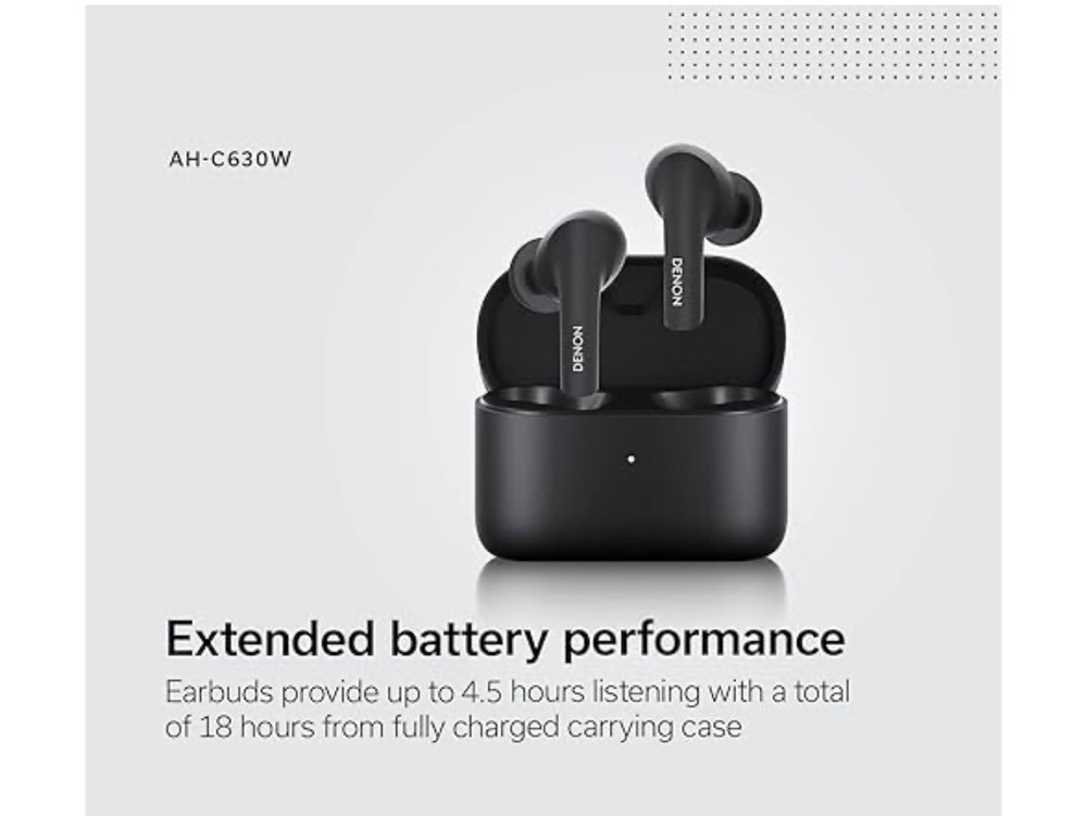 Denon AH-C630W True Wireless Bluetooth Earbuds