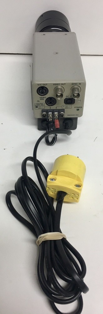 JVC TK-1280E Microscopic Lab Camera + Power Supply + Olympus U-PMTVC Lens
