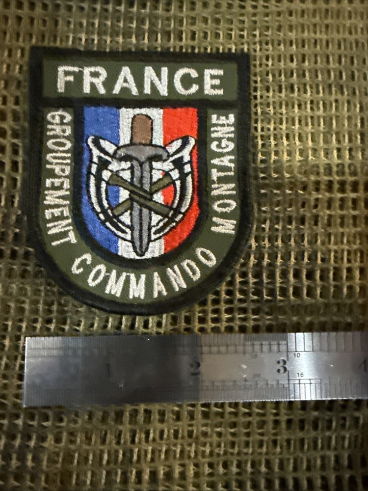 French Mountain Commando Group Patch, Afgan War!