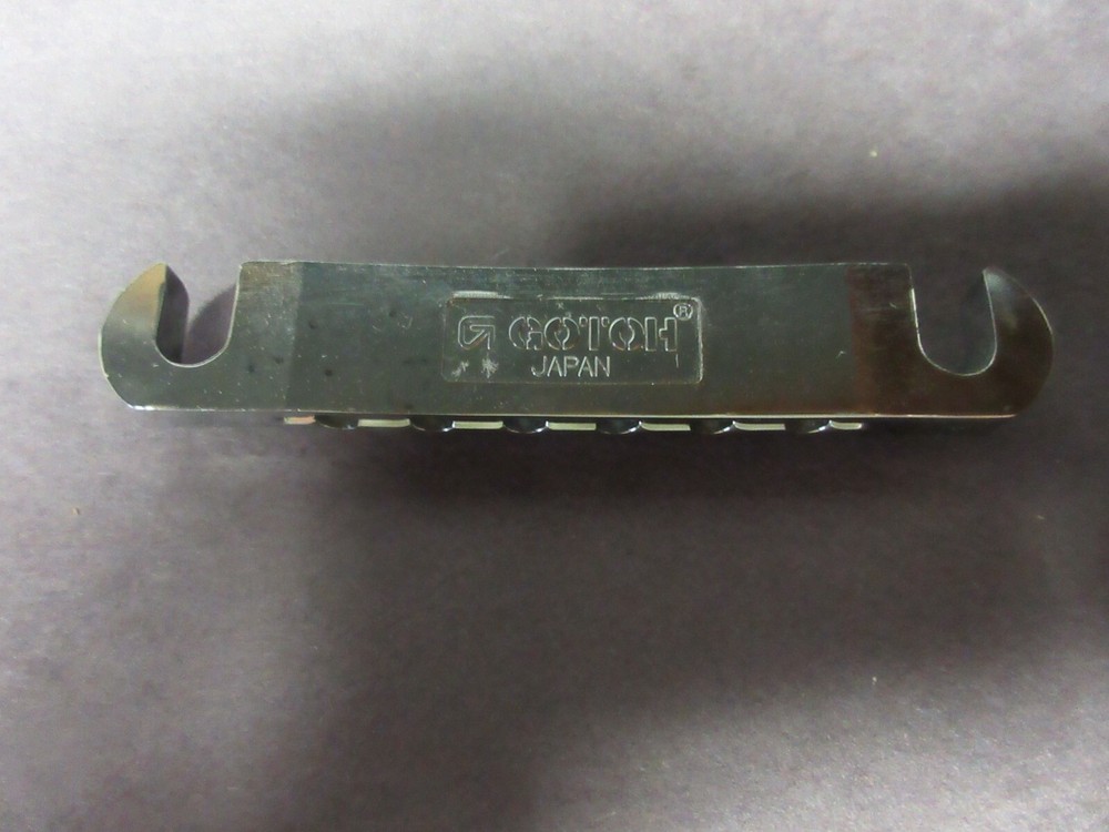 NEW Gotoh Stop Tailpiece Chrome