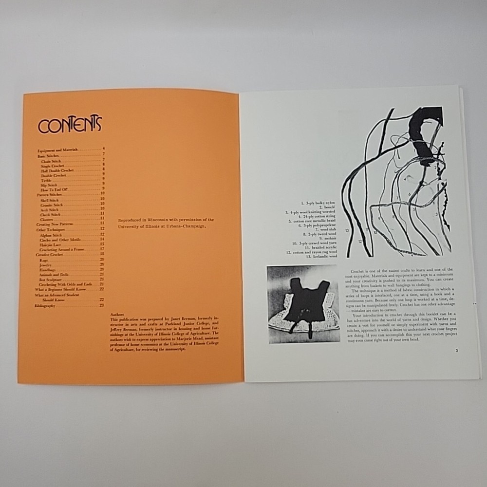 Creative Crochhet UW Extension 1973