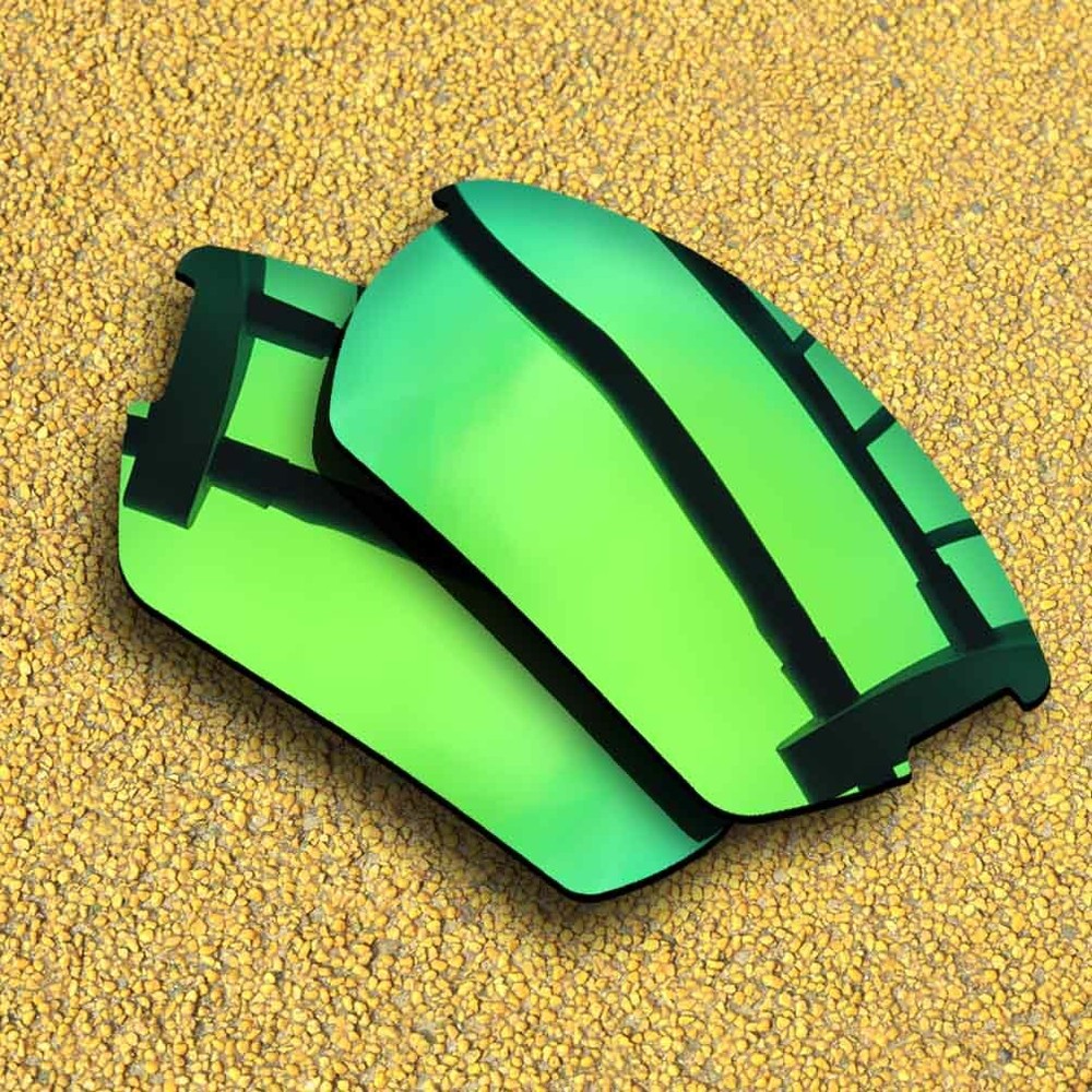 3 Pairs Lenses Replacement for-Wiley X Valor Polarized-Solid Black&Blue&Green
