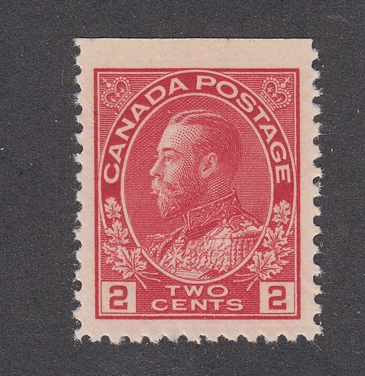 Canada #106as Mint "Admiral" Booklet Single