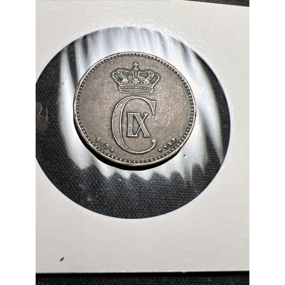1894 Denmark 2 Ore Z5754