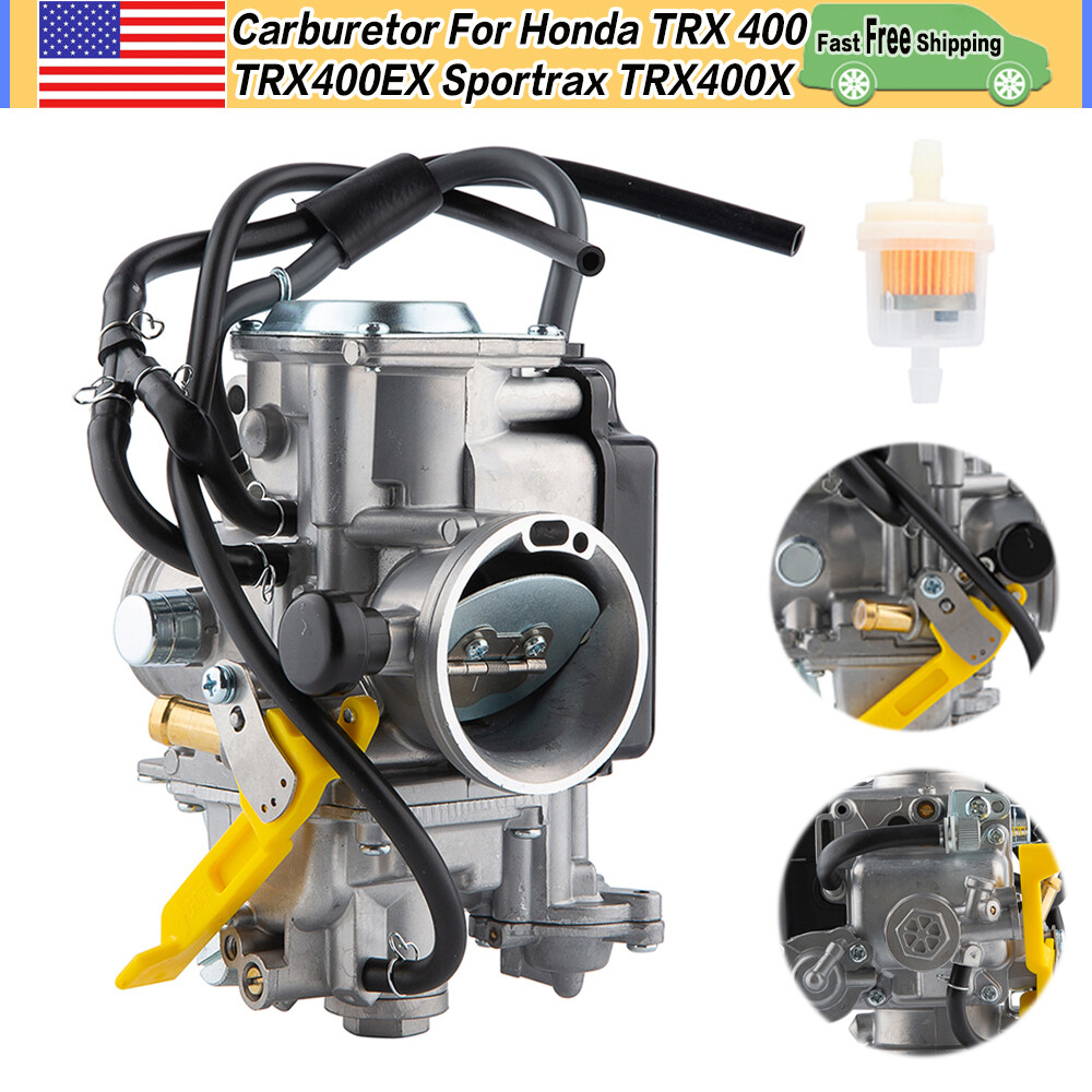 OEM Carburetor For Honda TRX 400 TRX400EX Sportrax TRX400X ATV Carb Assembly