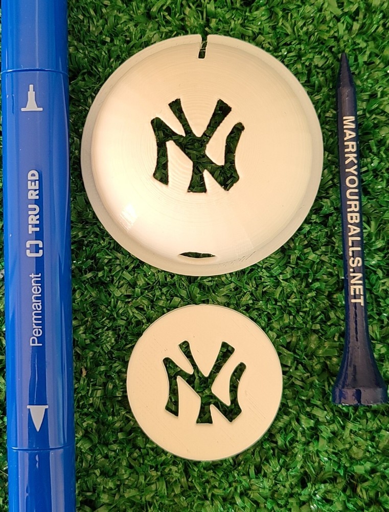 Custom Golf Ball Markers & Stencils