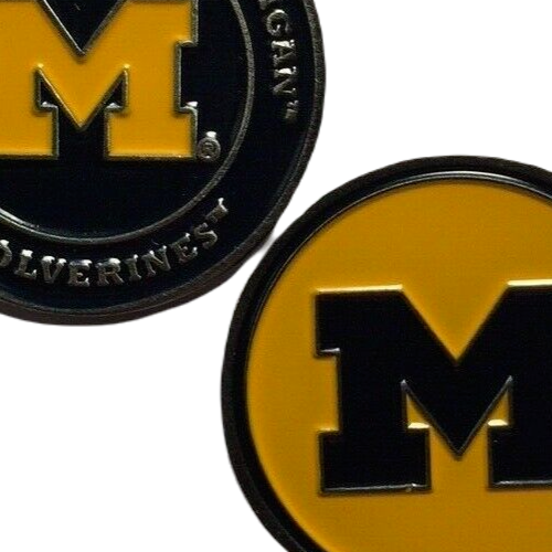 Michigan Wolverines Golf Ball Marker New