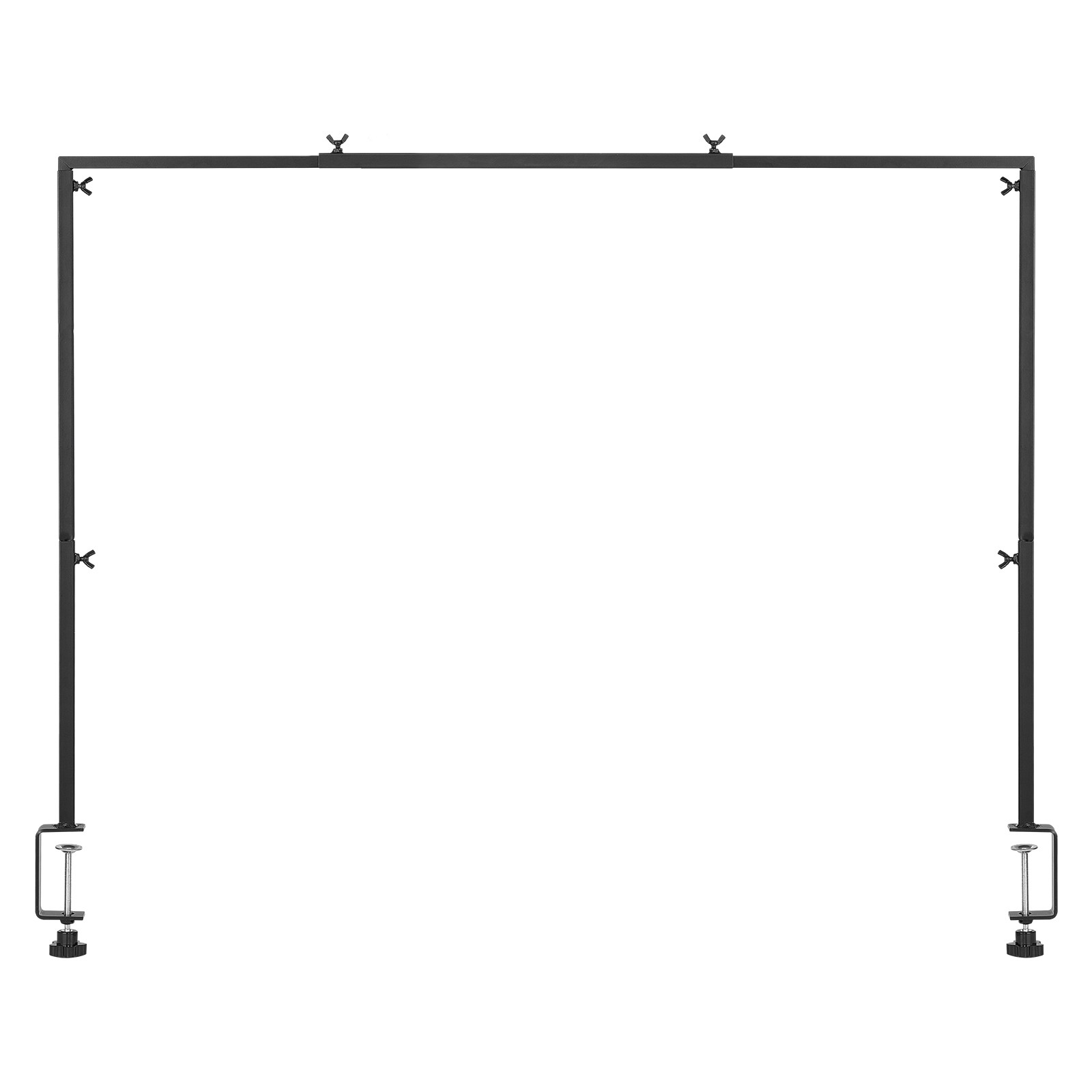 Over The Table Rod Stand Metal Arch Frame 28"-98" Length Adjustable Clamp Decor